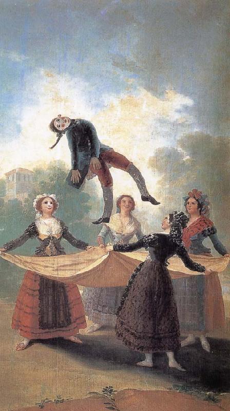 Francisco Goya Straw Mannequin Sweden oil painting art